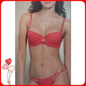Secret Treasures Demi Push-up and Bikini Set for Valentine's Day